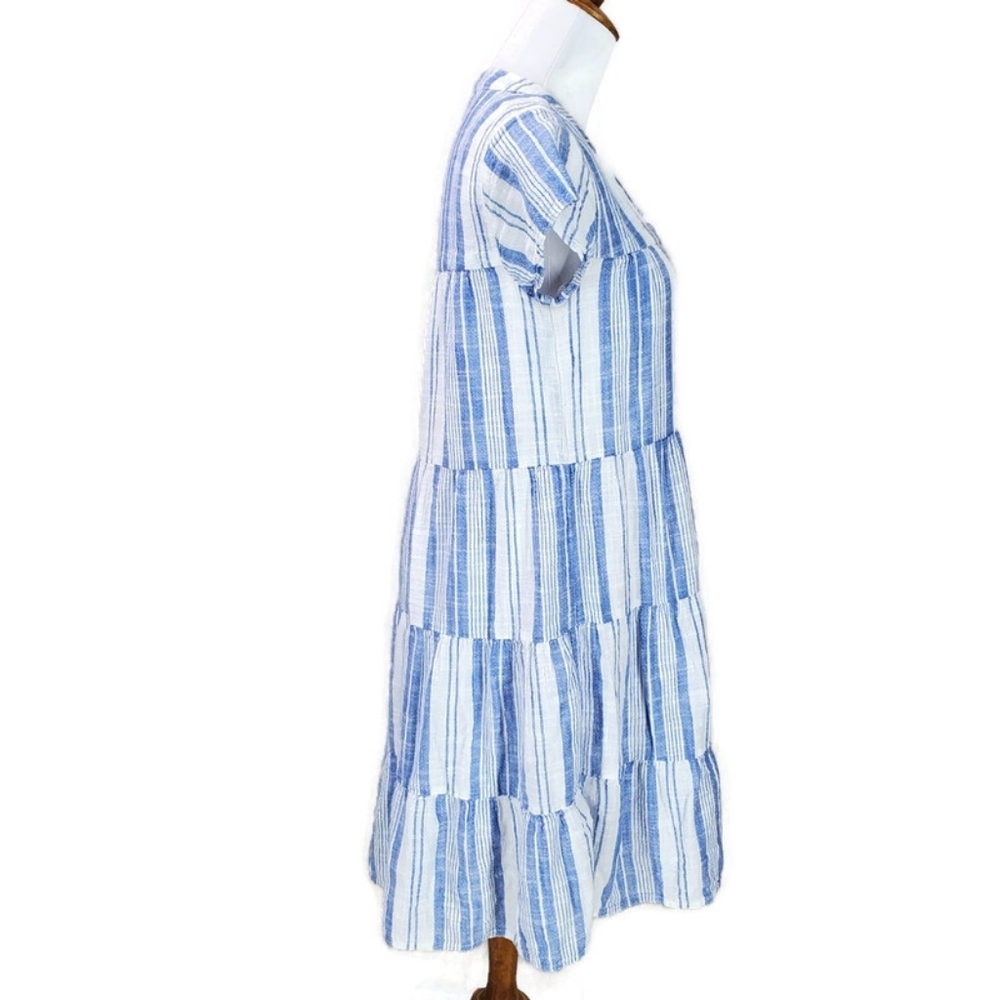 Roller Rabbit Montauk Pamela Cotton Cover-up Shirt Dress Beachy Vacation Cruise - Picture 7 of 14